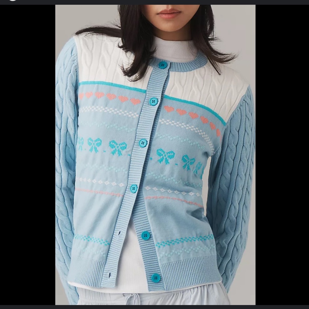 Beach Riot For Anthropologie Cardigan Nwt Size Large